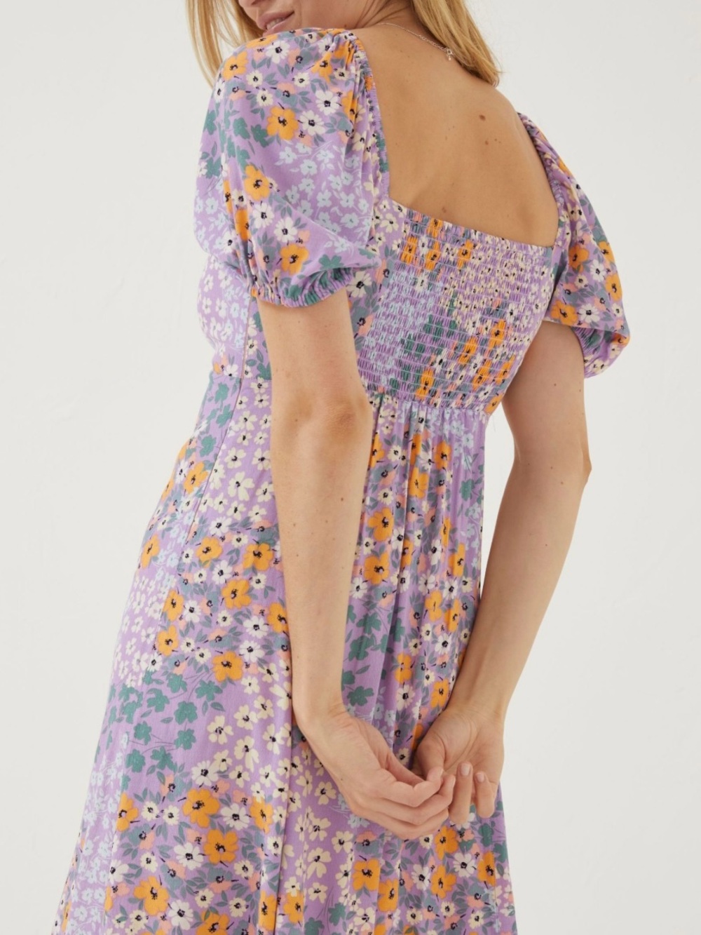 Purple Tania Meadow
Midi Dress | FatFace - Picture 2 of 5